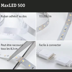 MaxLED 500 Strip LED Extension 20m Tunable White 72W 55lm/m Tunable White