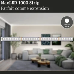 MaxLED 1000 Strip LED Extension 1m Blanc neutre 7,2W 1100lm/m 4000K