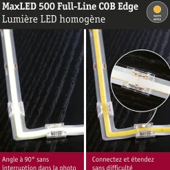 MaxLED 500 Strip LED Extension COB Edge 90 2700K 0,3W 833lm m 2700K