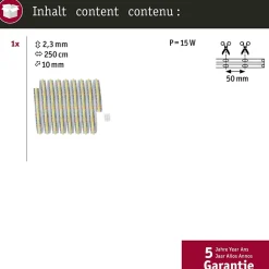 MaxLED 500 Strip LED Extension COB 2,5m Tunable White 13W 600lm/m Tunable White