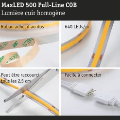 MaxLED 500 Strip LED Extension COB 2,5m Tunable White 13W 600lm/m Tunable White