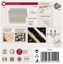 MaxLED 500 Strip LED Extension COB 2,5m Tunable White 13W 600lm/m Tunable White