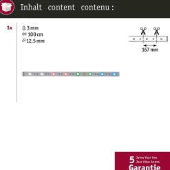 MaxLED 250 Strip LED Extension 1m RGBW+ 7W 270lm/m RGBW+