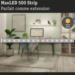 MaxLED 500 Strip LED Extension 1m blanc chaud 3,6W 550lm/m 2700K