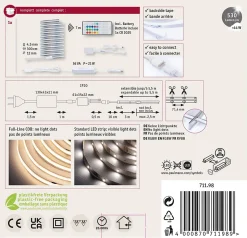 MaxLED 500 Strip LED Kit de base COB 3m RGBW 18W 530lm/m RGBW+ 36VA