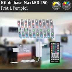 MaxLED 250 Strip LED Kit de base 3m RGBW+ 3m 20W 270lm/m 30 LEDs/m RGBW+ 36VA