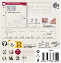 MaxLED 250 Strip LED Kit de base 1m 2700K 1m 4W 300lm/m 30 LEDs/m 2700K 12VA