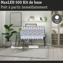 MaxLED 500 Strip LED Kit de base 3m blanc neutre 11W 550lm/m 4000K 30VA