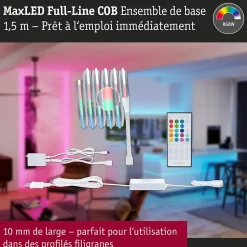 MaxLED 500 Strip LED Kit de base COB 1,5m RGBW 10W 530lm/m RGBW+ 24VA