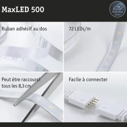 MaxLED 500 Strip LED Smart Home Zigbee 3.0 Kit de base 3m Tunable White revêtue 17W 510lm/m Tunable White 36VA