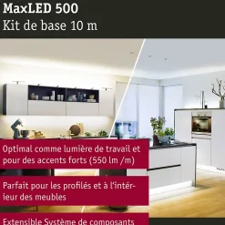 MaxLED 500 Strip LED Smart Home Bluetooth Kit de base 10m Tunable White 47W 550lm/m Tunable White 80VA