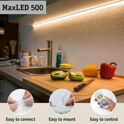 MaxLED 500 Strip LED Smart Home Bluetooth Kit de base 10m Tunable White 47W 550lm/m Tunable White 80VA