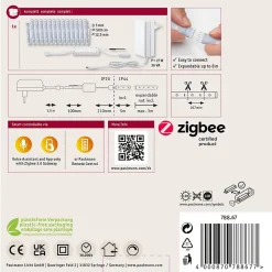 MaxLED 250 Strip LED Smart Home Zigbee 3.0 Kit de base 5m RGBW+ 5m revêtue IP44 22W 200lm/m 30 LEDs/m RGBW+ 36VA