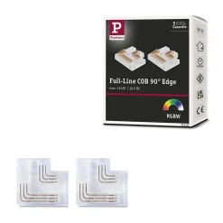 MaxLED accessoires Strip LED 2er-Set Edge 90 Kit de 2 RGBW max. 144W RGBW