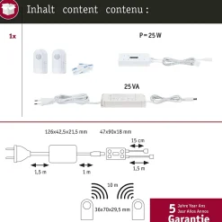MaxLED Stair Strip LED Kit d'installation max. 25W 25VA