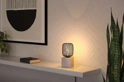 Metallic Glow Standard 230 V Ampoules LED Zyl 160lm 4W 1800K gradable Noir