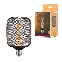 Metallic Glow Standard 230 V Ampoules LED Zyl E27 Helix 110lm 3,5W 1800K Noir