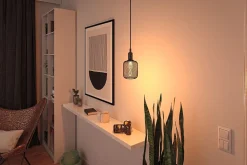 Metallic Glow Standard 230 V Ampoules LED Zyl E27 Helix 110lm 3,5W 1800K Noir