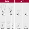 Metallic Glow Standard 230 V Ampoules LED Zyl 180lm 4W 1800K gradable Laiton