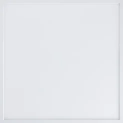 MILTON plafonnier blanc LED intégrée 24W plastique ampoule incluse