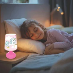 Mini lampe de chevet veilleuse sans fil Licorne
