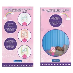 Mini lampe de chevet veilleuse sans fil Licorne