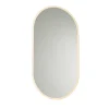 Miroir de salle de bain moderne avec LED et variateur tactile - Bouwina