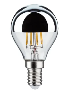 Modern Classic Edition Standard 230 V Sphérique LED Calotte réflectrice E14 4x440lm 4x4,8W 2700K gradable Calotte argentée