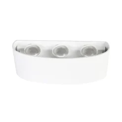 Moderne Applique Murale LED, 6W Lumière Blanc Chaud 3000K étanche IP65