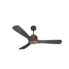 Modulo de KlassFan - Super destratificateur et ventilateur DC 132 cm Marron pales bois noir sans Lumière 25 à 40 m²