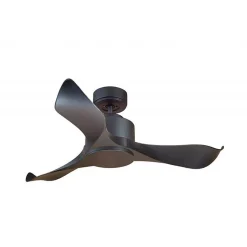 Modulo de KlassFan - Super destratificateur et ventilateur DC Gris basalte sans Lumière idéal pour 20 à 30 m² ultra efficace