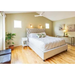 Modulo de KlassFan - Super destratificateur et ventilateur DC 106 cm Blanc pales bois blanc sans Lumière 15 à 20 m²