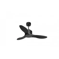 Modulo de KlassFan - Super destratificateur et ventilateur DC 106 cm Gris basalte pales bois noir sans Lumière 15 à 20 m²