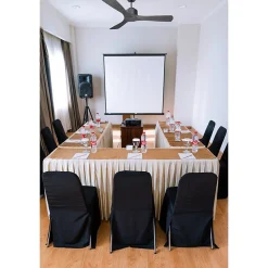 Modulo de KlassFan - Super destratificateur et ventilateur DC 132 cm Gris basalte pales bois noir sans Lumière 25 à 40 m²