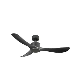 Modulo de KlassFan - Ventilateur de plafond DC sans Lumière Noir et gris basalte, thermostat idéal pour 21 à 25 m²