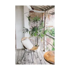 Modulo Regular Exterior - un ventilateur pour extérieur IP44, DC 127 cm Marron pales abs blanc sans Lumière 20 à 30 m²