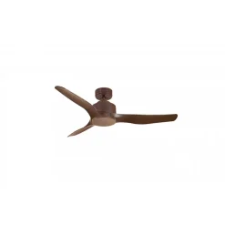Modulo Regular Exterior - un ventilateur pour extérieur IP44, DC 127 cm Marron pales abs marron sans Lumière 20 à 30 m²