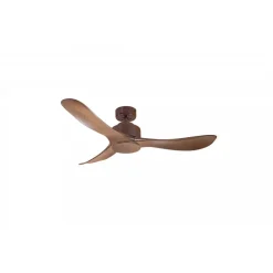 Modulo Regular Exterior - un ventilateur pour extérieur IP44, DC 132 cm Marron pales abs marron sans Lumière 20 à 35 m²