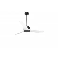 Modulo Regular Exterior - un ventilateur pour extérieur IP44, DC 127 cm Gris basalte pales abs blanc sans Lumière 20 à 30 m²