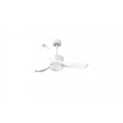 Modulo Regular Exterior - un ventilateur pour extérieur IP44, DC 106 cm Blanc pales abs blanc Lumière dimmable 10 à 20 m²