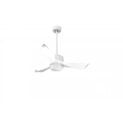 Modulo Regular Exterior - un ventilateur pour extérieur IP44, DC 106 cm Blanc pales abs blanc Lumière dimmable 10 à 20 m²