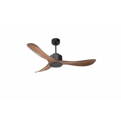 Modulo Regular Exterior - un ventilateur pour extérieur IP44, DC 132 cm Gris basalte pales abs marron sans Lumière 20 à 35 m²