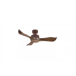 Modulo Regular Exterior - un ventilateur pour extérieur IP44, DC 106 cm Marron pales abs marron sans Lumière 10 à 20 m²