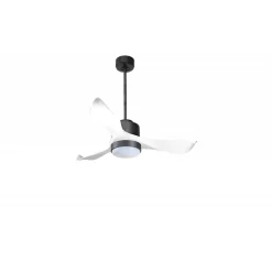 Modulo Regular Exterior - un ventilateur pour extérieur IP44, DC 106 cm Gris basalte pales abs blanc Lumière dimmable 10 à 20 m²
