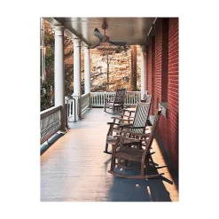 Modulo Regular Exterior - un ventilateur pour extérieur IP44, DC 106 cm Marron pales abs noir sans Lumière 10 à 20 m²