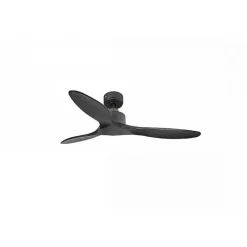 Modulo Slim de Klassfan - Ventilateur de plafond et destratificateur moteur DC basalte et bois noir 25 à 40 m²