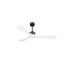Modulo Slim de Klassfan - Ventilateur de plafond et destratificateur moteur DC basalte et bois blanc 25 à 40 m²