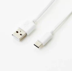 MUFFIN Lampe à poser extérieure LED 3W 400lm 3000K - blanc mat - métal - dimmable - rechargeable câble USB