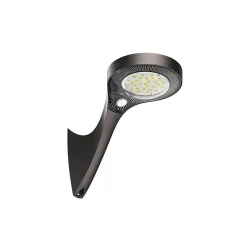 Mur Solaire LED 1000lm Crépuscule + PIR