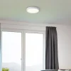 NAVARA Plafonnier blanc LED intégrée 18W plastique ampoule incluse